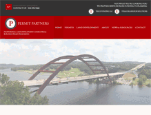 Tablet Screenshot of permit-partners.com